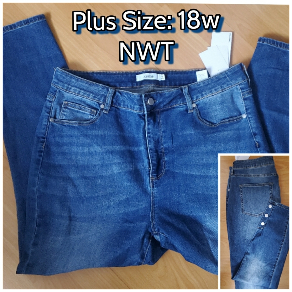 Nwt Plus Size Jeans Size:18w